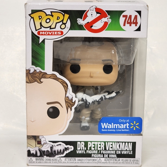 Funko POP! Ghostbusters #744 Dr. Peter Venkman Marshmallow in A POP Protector - Picture 6 of 6